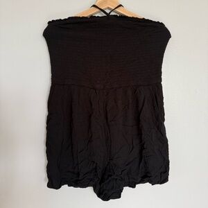 Black halter top